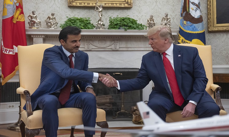 কাতারের আমিরের সাথে ফোনালাপে জানালেন ট্রাম্প